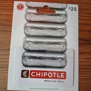 Chipotle gift card